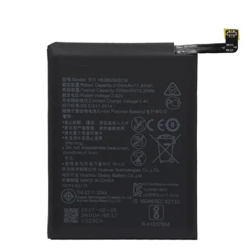 Nomaiņa Tālruņa Akumulatora HB386280ECW Par Huawei honor 9 P10 Pacelties P10 3200mAh bezmaksas piegāde