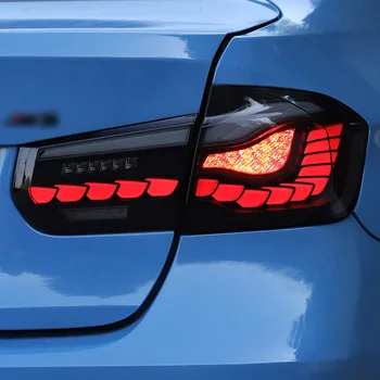12V Automašīnas LED Aizmugurējie Gaismas BMW F30 F80 316i 318i 320i 330i Aizmugures Gaitas Gaismas, Bremžu, Atpakaļgaitas Lampas Turnning Signālu Taillight