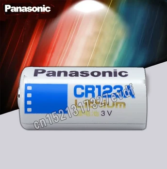 4pack/daudz Jaunu Oriģinālu Panasonic CR123A CR17345 3 V Litija Bateriju Kamera neuzlādējamas Baterijas Bezmaksas Piegāde