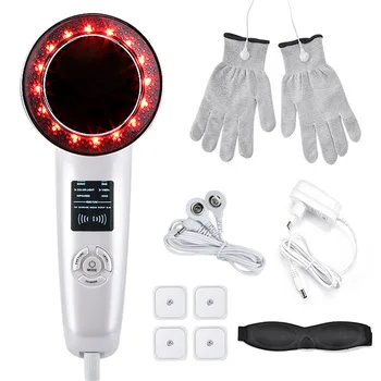 6 1 LED Fotonu Ādas Kopšanas Līdzeklis EMS Skaistumu Mašīna Sejas Vibrācijas Massager Ierīces Face Lift Tīrītājs, Skaistumkopšanas Instruments