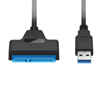 USB SATA Kabelis Sata 3 Usb 3.0 Adapteris Datoru Kabeļi, Savienotāji, Adapteri, Kabeļu nesošo 2.5 Collu SSD HDD Cietais Disks