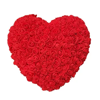 Dropshipping Mākslīgo Ziedu Rožu Mīļotā Kāzu Puse, Sienu Apdare Valentīna Diena Dāvanu Draudzenei, Ziepju Putu PE Ziediem