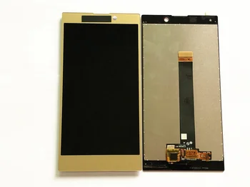 Pilna Original LCD SONY Xperia L2 LCD ekrānu un Touch Screen Montāža Sony L2 LCD Digitizer ar Rāmi L2 lcd ekrāns