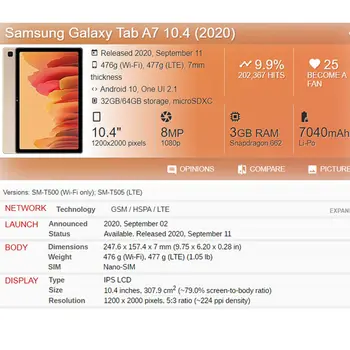 Hibrīda Bruņas Case Samsung Tab A7 T500 T505 Lieljaudas Triecienizturīgs Tablete Vāciņš Samsung Galaxy Tab A7 10.4