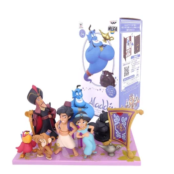 Oriģināls Disney Aladins un Burvju Lampa Princese Jasmine Anime Attēls PVC Rīcības Attēls Funny Dāvanas Bērnu Dzimšanas dienu