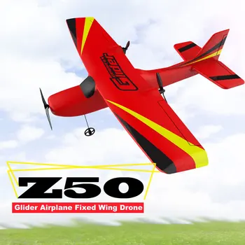 Z50 2.4 G 2CH 350mm Mikro Spārnu, Tālvadības pults RC Lidmašīnas Planiera Plaknē Fiksēts EPP Spārnu Dūkoņa ar Žiroskopu RTF Rotaļlietas Bērniem