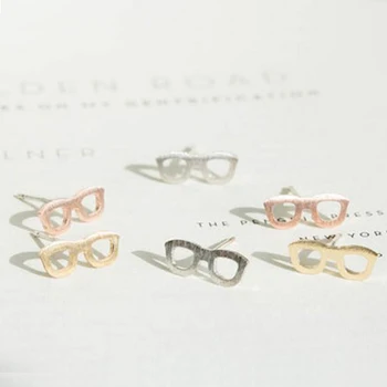 30Paris Modes Zelts, Sudrabs, Plakēti Tīņi Brilles Brilles auskariem