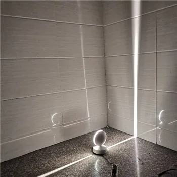 Led loga gaismas āra ūdensizturīgs radošo sienas lampas āra lampas 360 grādu gaismas koridorā, eju dekoratīvās lampas vietas