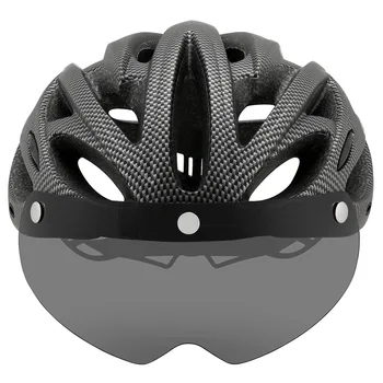 Cairbull cascos para bicicleta Velosipēds Taillight Intergrally-molded Kalnu Ceļu, Velosipēdu Ķiveres ar Noņemamu Aizsargbrilles