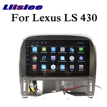 LiisLee Auto Multimediju GPS Hi-Fi Audio Radio Stereo Lexus LS 430 LS430 XF30 2000~2006 Oriģinālu Stilu CarPlay Navigācijas NAVI