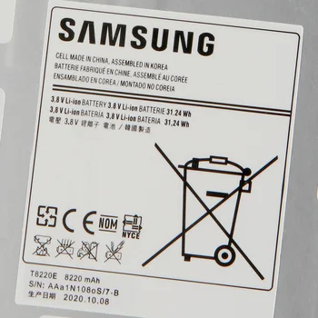 Akumulators Samsung Note 10.1 Cilnes Pro P600 P601 SM-T520 SM-T525 SM-P605 P607T T8220E P7500 P5100 N8000 T800 T801 T805 T560 T561
