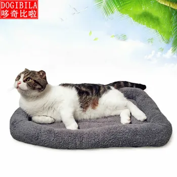 Pet produkti, elpojošs dog house mat vasaras anti slip kaķu pakaiši ligzdu pet pad kaķis gultas