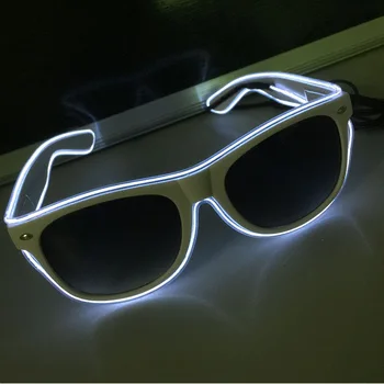Halloween Mirgojošs LED Brilles Puse Dekoratīvās Klasisko Dāvanu Spilgti LED Gaismas Jaunas