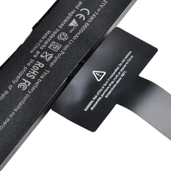11.21 V A1437 Klēpjdatoru Akumulatoru 6600mAH Nomaiņa Polimēra Apple MacBook Retina 13