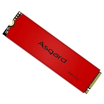Asgard AN3 Plus RED SĒRIJAS M. 2 ssd M2 512 gb PCIe NVME 512 GB, 1 TB 2 TB Cieto Disku 2280 Iekšējo Cieto Disku Klēpjdatoru Kešatmiņu