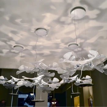 Itālija Dizaina Chlorophilia Lustra Ziedu LED Pendant Gaismas Mūsdienu Radošo Apturēšanu Lampas Dzīvojamā Istabā Mākslas Joslā Mājas Apgaismojums