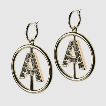 Amorita boutique modes vēstules dizaina auskari