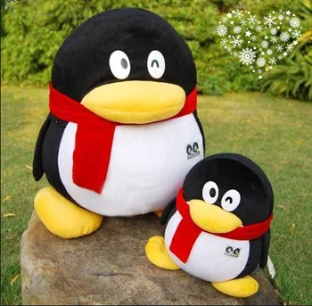 13-50cm 1gb Vīrietis Sieviete Mīļākais Pingvīns Plīša Rotaļlietas Dzīvnieku Cute Karikatūra Dzimšanas dienas Dāvanu Labas Kvalitātes Klāt Kawaii QQ Pingvīns Lelle