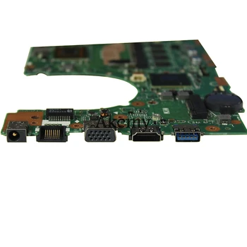 Akemy S400CA Portatīvo datoru mātesplati par ASUS S400CA S500CA S400C S500C S400 S500 Testa sākotnējā mainboard 4G RAM, CPU 2117U