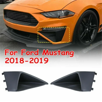 Pa Kreisi Un Pa Labi Priekšējais Bamperis Miglas Lukturi Ventilācijas Fascijas Stūrī Kabatas Ford Mustang 2018-2020 3 Dimensiju Gaisa Ieplūdes Apdares Paneļi