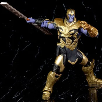 18 cm marvel disney Thanos Infinity Bruņu modelis Avengers Rīcības Attēls Rotaļlietu Kolekcionējamus Rotaļlietas Bērniem