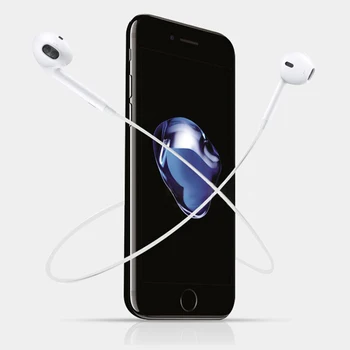 Oriģināls Apple Earpods austiņas 3.5 mm Plug & Zibens In-ear Austiņas Sporta Earbuds Dziļi Bagātāka Bass Austiņas Priekš Iphone/ipad Android