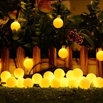 Saules Maksas LED String Pasaku gaismas Ūdensizturīgs Āra Dārza gaismas Zālienu lampas Hoilday Puse, Ziemassvētku, Kāzu Dekorēšana