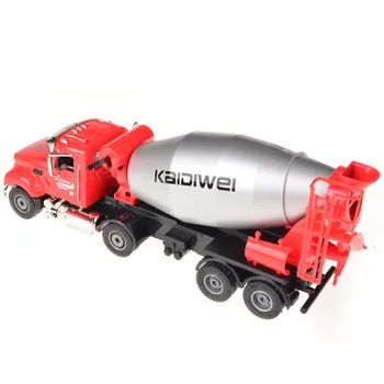 KDW Hardcover Mikseris Dump Truck Amerikāņu Inženieru Auto 1:50 Sakausējuma Lējumiem Metāla Rotaļlietu Paraugu Vākšana Bērniem Dāvanas, Rotaļlietas