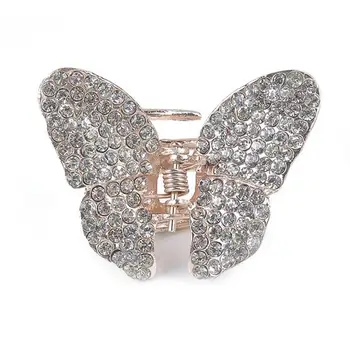 Imixlot Crystal Butterfly Nagu Forma, Matu spraudes Sievietes, Meitenes Šarmu Matadatas Rhinestone Hairclips Matu Accessoties