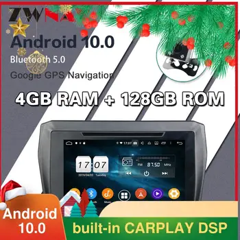 4G128G Android 10.0 Ekrāna Automašīnu Multimediju DVD Atskaņotāju Suzuki Swift 2017-2019 GPS Navigācija Audio Radio Stereo Galvas Vienības