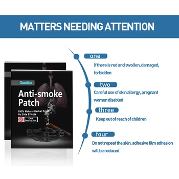 35 Gab Pārtraukt Smēķēšanu Anti-smoke, Plāksteri Smēķēšanas Atmešana Dabas Sastāvdaļa Dropshipping DFA