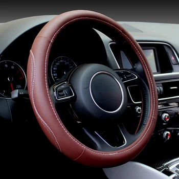Ādas Automašīnas stūres rats segumu Maserati visi modeļi GranTurismo Ghibli quattroporte Levante auto dizains auto piederumi