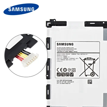 SAMSUNG Oriģinālā Tablete EB-BT550ABE 6000mAh akumulators Samsung Galaxy Tab 9.7