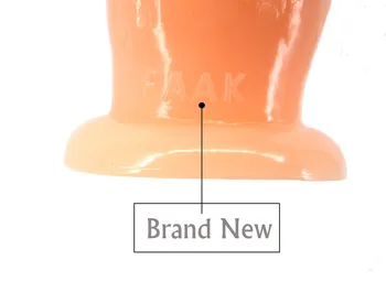 FAAK Augu Anālais Dildo piesūcekni Ķīnas Kāposti Dizaina Liels Anālais Plug Unisex Seksa Produkti Raupja Virsma Garš Dildo Butt Plug