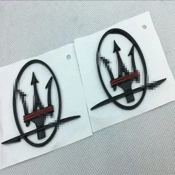 Par Maserati Quattroporte Levante RH&LH Pusē, Logo, Emblēmas Nozīmīti Pusē emblēma