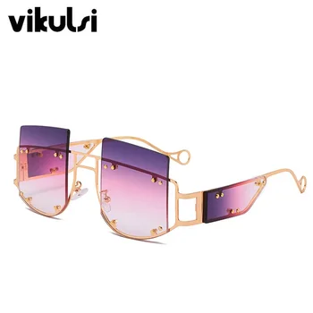 2020 Dobi Objektīvs Lielgabarīta Sieviešu Saulesbrilles Laukumā Zīmola Dizainere Vīriešiem, Saules Brilles Slīpums Lielo Rāmi Saulesbrilles Sieviešu UV400