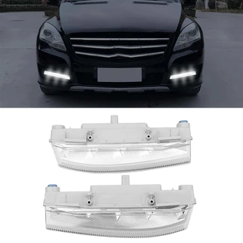 Automašīnas Priekšējās LED dienas gaitas lukturi Dienas Gaitas Lukturi Miglas lukturi der Mercedes Benz C-Class W204/S204 2007-W212 2009. -. Gada R172 2012 2013