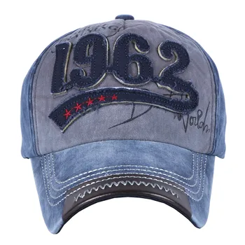 Vairumtirdzniecības jaunā klp cepuru izšūšana 1962 star modelis vintage stila wome vīriešiem beisbola cepure