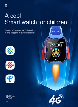 T19 GPS Baby kids Smart Skatīties Bērniem aproce aproce IP68 Touch Screen LBS WIFI SOS SIM Video Tērzēšana Bērnu Skatīties super grupa