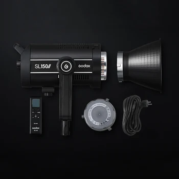 Godox SL150II SL-150W II LED Video Gaisma 150W Bowen Mount Vasaras Līdzsvarotu 5600K 2.4 G Bezvadu X Systemfor Intervijas