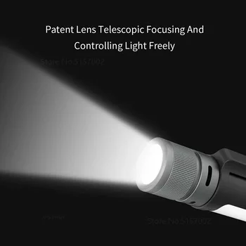 Youpin NexTool 6 in 1 Āra LED Lukturīti, Kempinga Lampas Ūdensizturīgs Lāpu Teleskopiskie Tālummaiņas Nakts Avārijas Brīdinājuma Gaismas Signāls