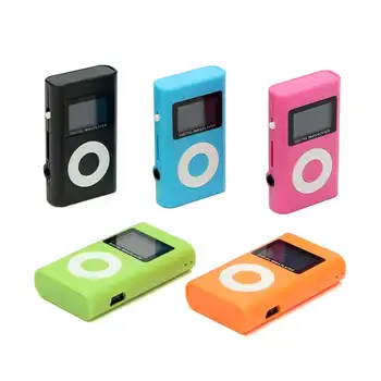 MP3 Atskaņotājs ar USB Klipu 32GB Mikrouzņēmumus SD Kartes Slots+Austiņu Tieši izveidotu Savienojumu Uzlāde, Oranža, Zila, Zaļa, Melna, Rozā 4 Stundas Spēlēt Reizes
