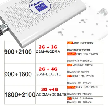 Lintratek 2G, 3G / 2G 4G / 3G, 4G Signālu pastiprinātājs GSM WCDMA GSM 1800 dual band signāla pastiprinātājs mobilo sakaru pastiprinātājs