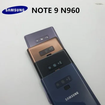 Rezerves Oriģinālās Aizmugures Panelī Akumulatora Stikla sētas Durvīm Vāciņš Samsung Galaxy NOTE9, ŅEMIET vērā, 9 N960 N960F+rīks