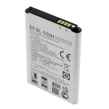 Jaunu Full 2400mAh BL-59JH Rezerves Akumulatoru LG Optimus L7 II Dual P715 P713 F3, F5 P703 VS870 Gaišs 2 Mobilo Telefonu Baterijas