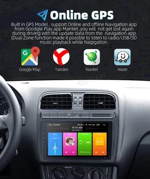 2din 2.5 D Ekrānu Auto Radio Android 8.1 Multimediju Atskaņotājs, Navigācija GPS Atskaņotāju Hyundai solaris verna 2016 2017 autoradio