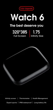 SVB W46 Smartwatch 2020. gadam 1.75 collu skārienekrānu Nogāzes Bezvadu Lādēšanas Sirds ritma Monitors Vīrieši Sievietes 44MM Bluetooth smartwatch