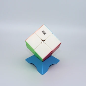 Qiyi Magic Cube Puzzle Rotaļlietas, Qiyi 2x2x2 cube Melnā uzlīme Ātrums cube kausa 2x2x2 Puzzle Cubo Magico Profissional spēle cube rotaļlietas