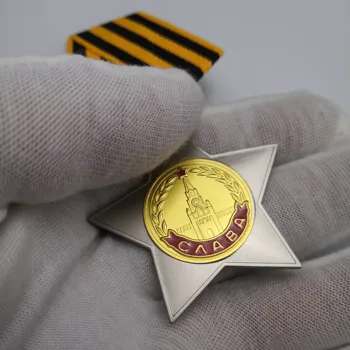 5gab/daudz CCCP Slavas ordenis Uzstādīt PSRS Godība Medaļu 2. Šķiras ordeņi un medaļas no Padomju Savienības
