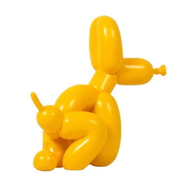 Ziemeļvalstu Foršs Suns Balonu Pooping Suņa Skulptūra Sveķu Anotācija Funny Suns Statuetes Statuja, Viesistaba, Mājas Dekoru, Dāvanu Valentīna